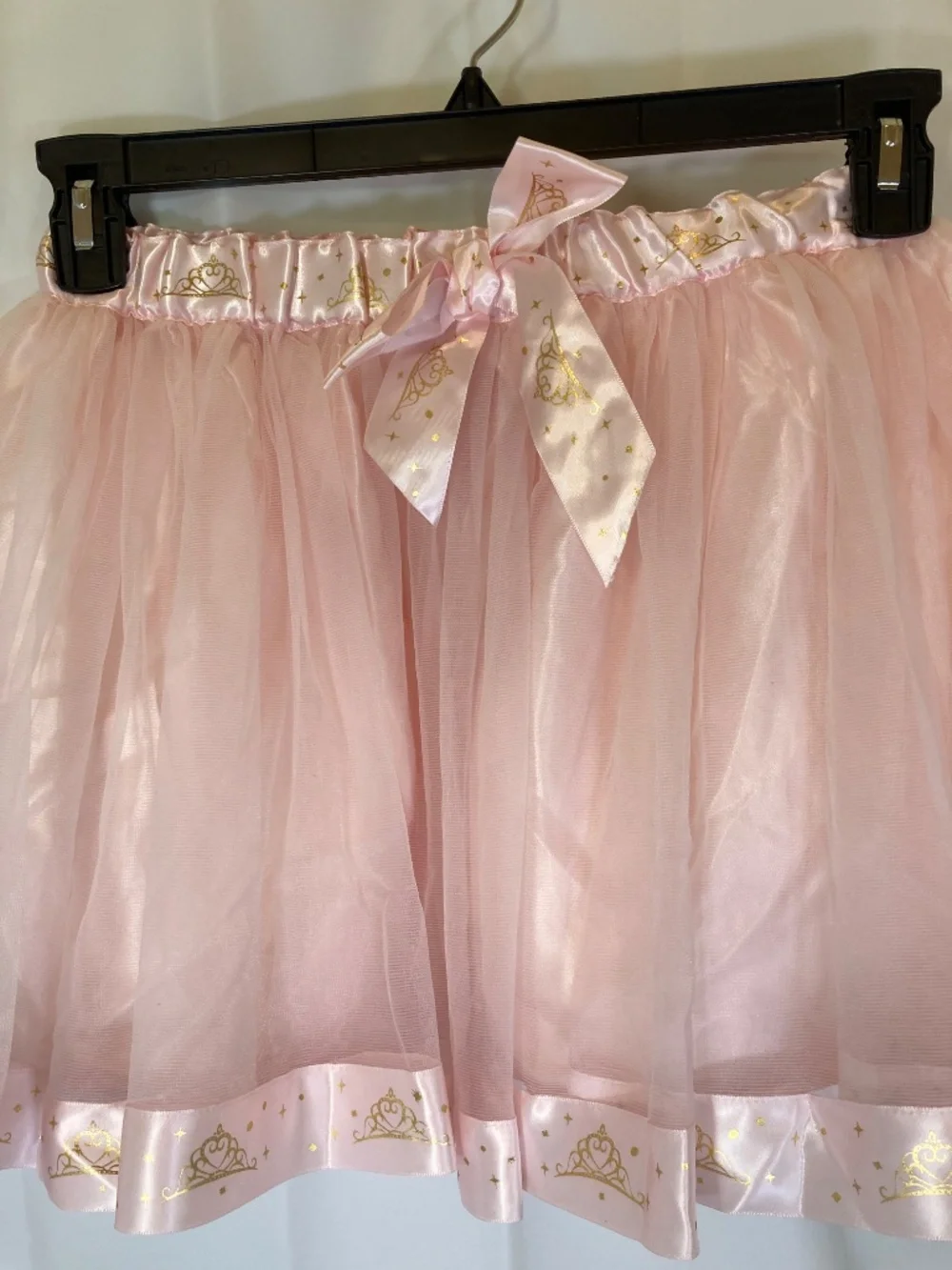 Disney Bibbity Bobbity Boutique Skirt YOUTH Sz L Pink New With Tags
